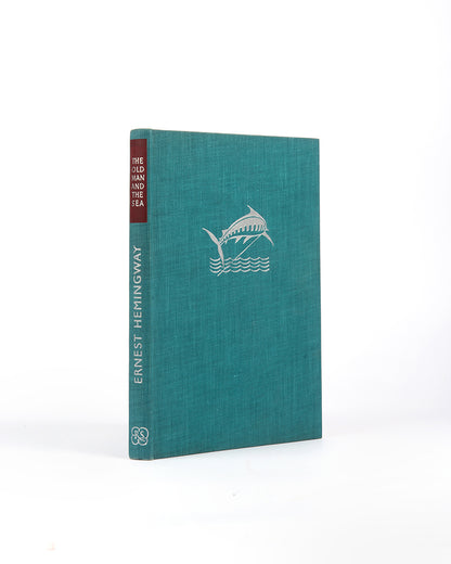 First illustrated edition of The Old Man and the Sea by Ernest Hemingway.