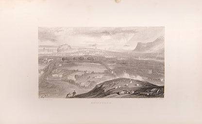 A handsome large octavo edition of the Poetical Works of Sir Walter Scott illustrated with engraved plates after J.M.W. Turner