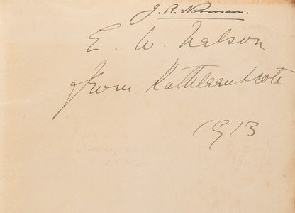 Signed presentation copy of Scott's Last Expedition, from Scott's Widow Kathleen to Edward Nelson, biologist of the Terra Nova.