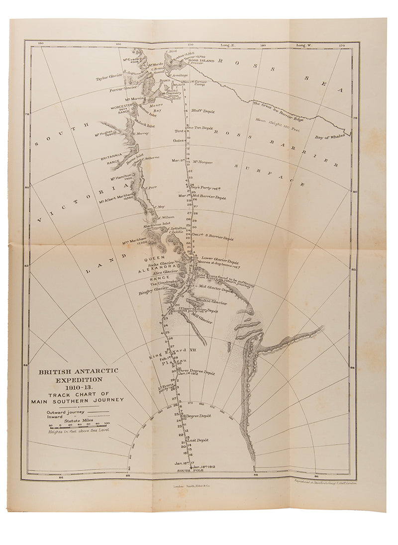 Signed presentation copy of Scott's Last Expedition, from Scott's Widow Kathleen to Edward Nelson, biologist of the Terra Nova.