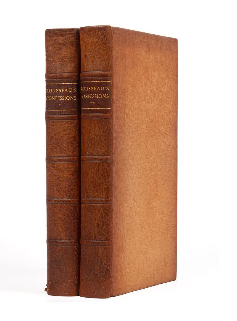 The Nonesuch Press edition of The Confessions of Jean-Jacques Rousseau, widely considered the first modern autobiography