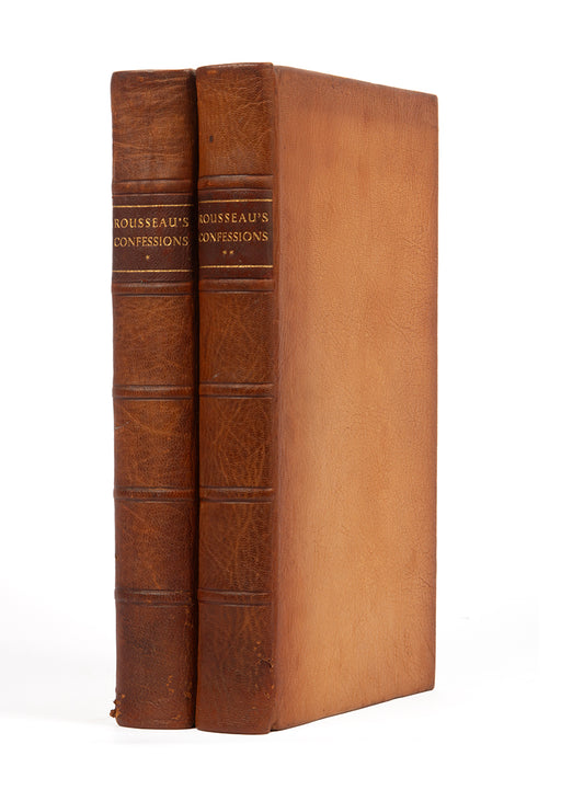 The Nonesuch Press edition of The Confessions of Jean-Jacques Rousseau, widely considered the first modern autobiography