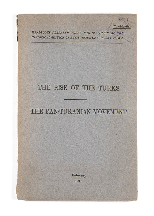 Confidential handbook prepared under the direction of the historical section of the foreign office.