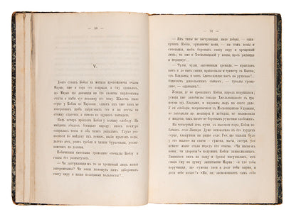 An important work of Ukrainian literature based on folklore and legends of the Zaporizhian Cossacks. 