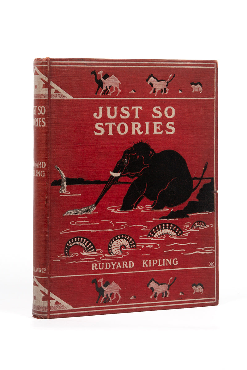 First edition copy of Rudyard Kipling's Just So Stories illustrated by the author with publisher's original pictorial boards in very good condition