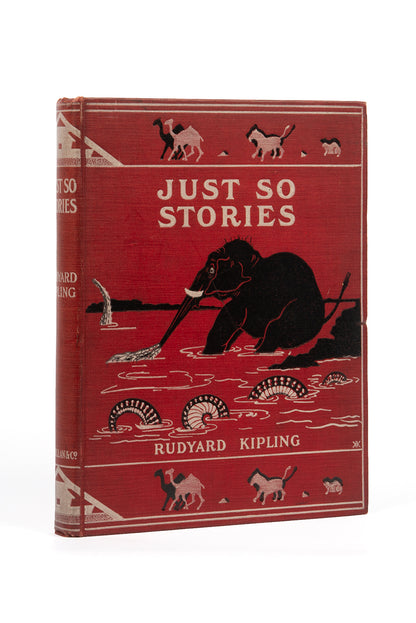 First edition copy of Rudyard Kipling's Just So Stories illustrated by the author with publisher's original pictorial boards in very good condition
