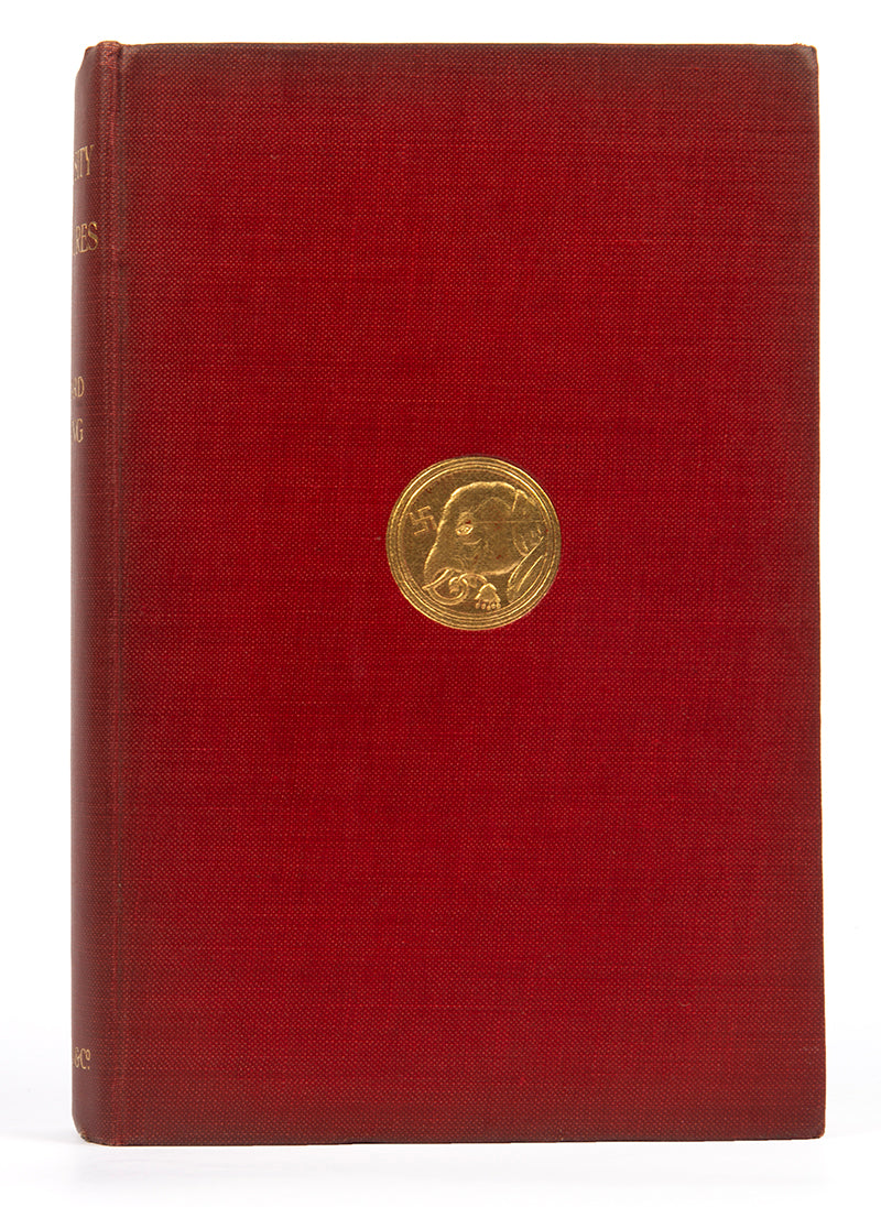 A diversity of creatures by Rudyard Kipling first edition in red cloth hardback with the original dust jacket a collection of prose intermingled with verse