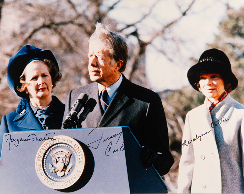 [Colour Photograph taken in the grounds of the White House, Washington DC