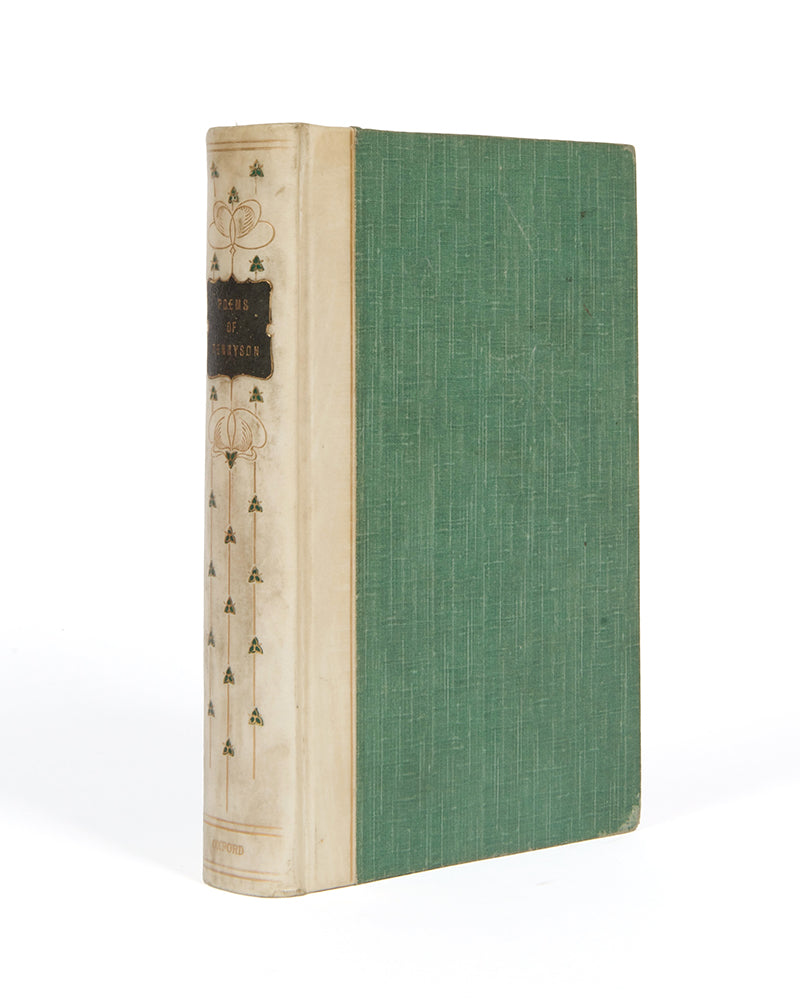 A handsomely bound copy of Alfred Tennyson's poetry