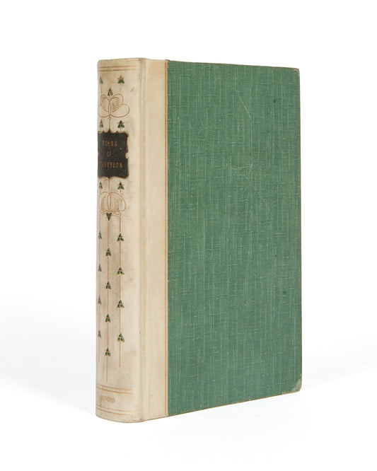 A handsomely bound copy of Alfred Tennyson's poetry