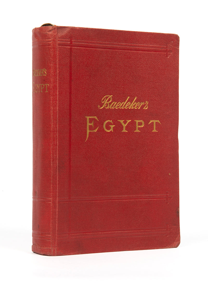 Pre world war ! Baedeker Egypt 1914