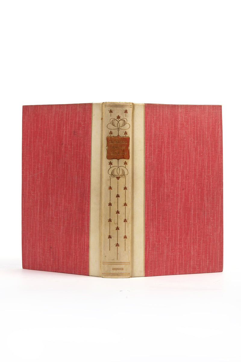 First edition thus complete poetical works of James Thomson in a lovely art nouveau binding 