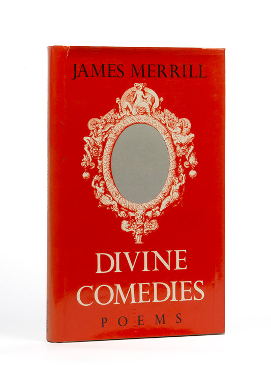 First edition, first printing of Divine Comedies, by James Merrill, inscribed by author to his lover Peter Gillis