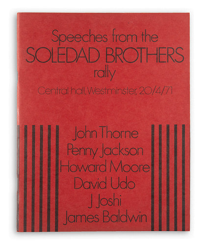 Speeches from the Soledad Brothers Rally. Central Hall, Westminster, 20/4/71.