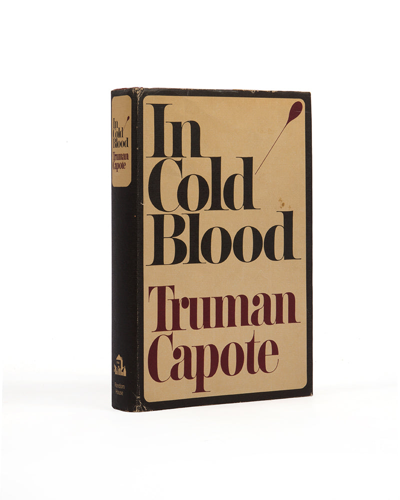 First edition of In Cold Blood by Truman Capote, inscribed by the author to Leslie Bricusse.