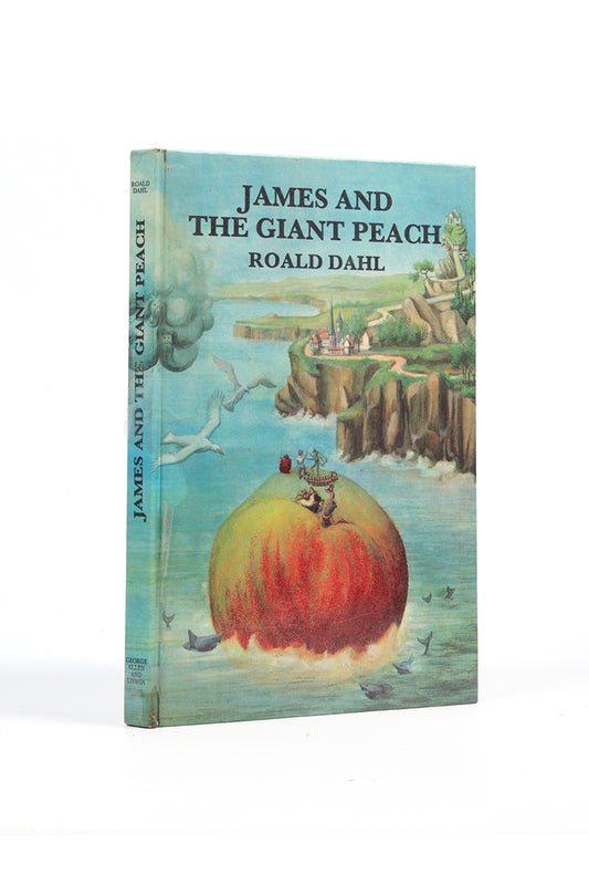 James and the Giant Peach, by Roald Dahl, with the publisher's original laminated pictorial boards, a first U.K edition copy in very good condition