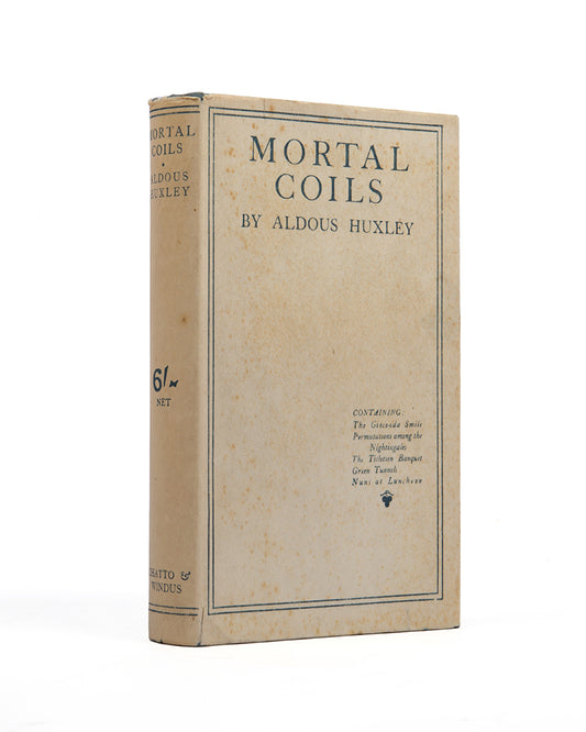 First edition of Mortal Coils by Aldous Huxley.