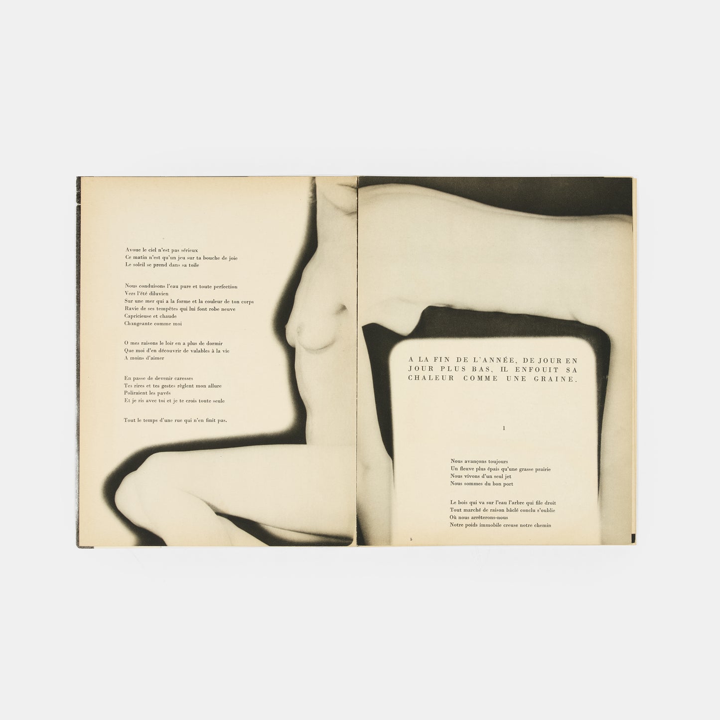 Man Ray and Paul Eluard's Facile is one of the key French surrealist books of the 1930s.
