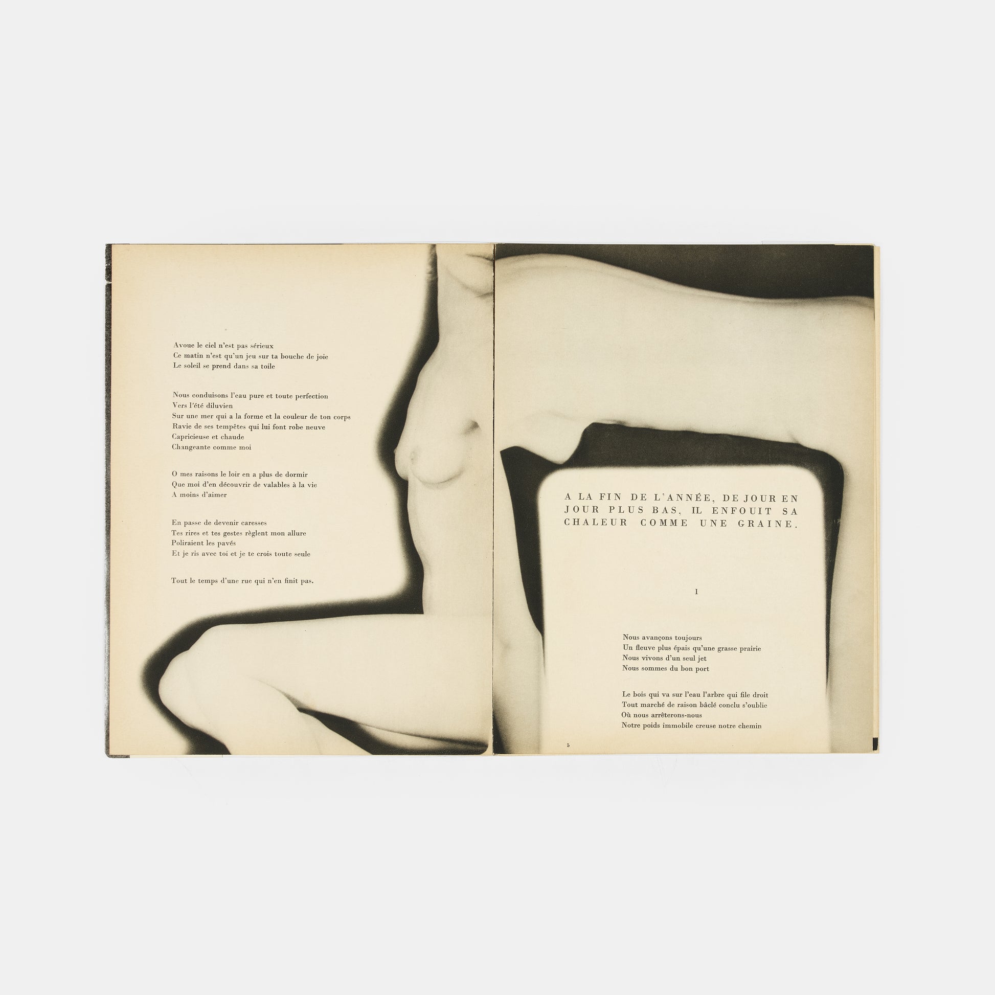 Man Ray and Paul Eluard's Facile is one of the key French surrealist books of the 1930s.