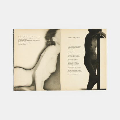 Man Ray and Paul Eluard's Facile is one of the key French surrealist books of the 1930s.