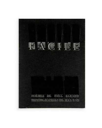 Man Ray and Paul Eluard's Facile is one of the key French surrealist books of the 1930s.