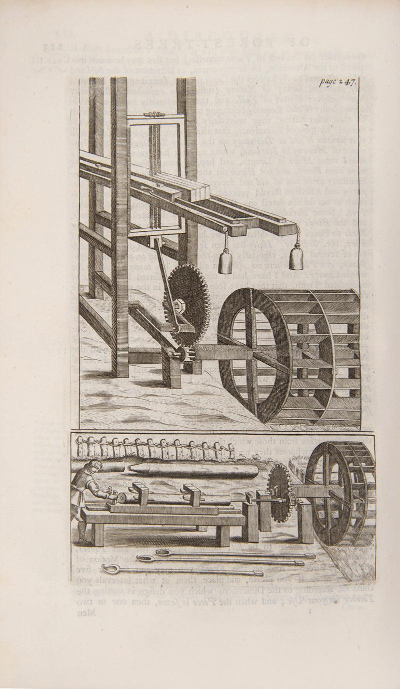 The fifth edition of John Evelyn's Silva, a pioneering horticultural text described by Henrey as "the first important book to be published in this country on forest trees".