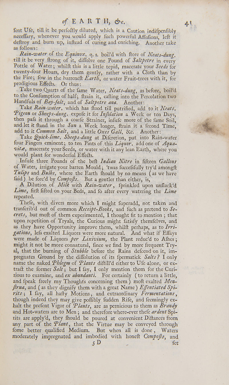 The fifth edition of John Evelyn's Silva, a pioneering horticultural text described by Henrey as "the first important book to be published in this country on forest trees".