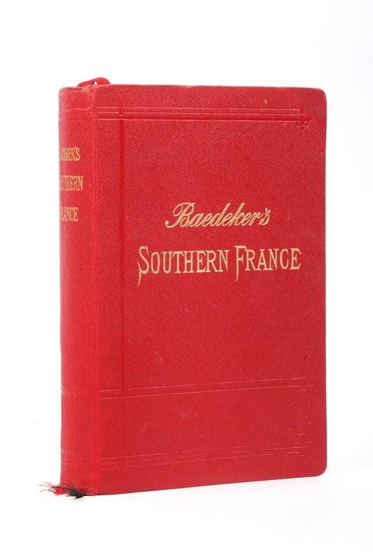 Karl Baedeker. Southern France including Corisca.1907