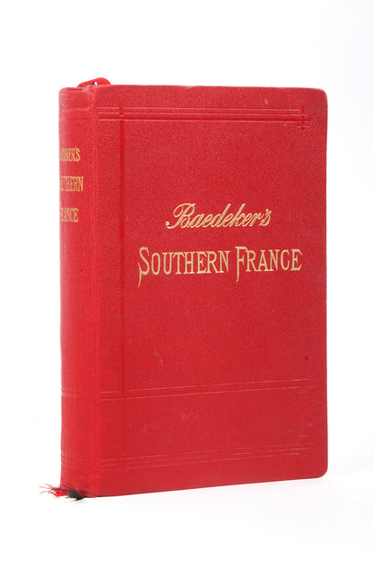 Karl Baedeker. Southern France including Corisca.1907