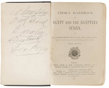 Thomas Cook Guide for Egypt and the Egyptian Sudan.1911