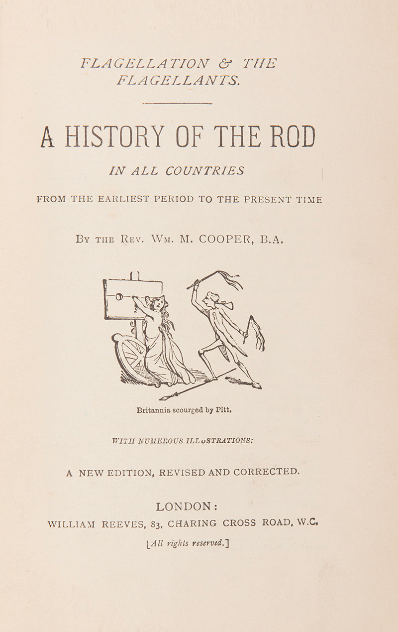 This revised edition of A history of the rod was written by James Glass Bertram, under the pseudonym of Rev. WM. M. Cooper, featuring numerous illustrations.