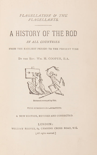 This revised edition of A history of the rod was written by James Glass Bertram, under the pseudonym of Rev. WM. M. Cooper, featuring numerous illustrations.