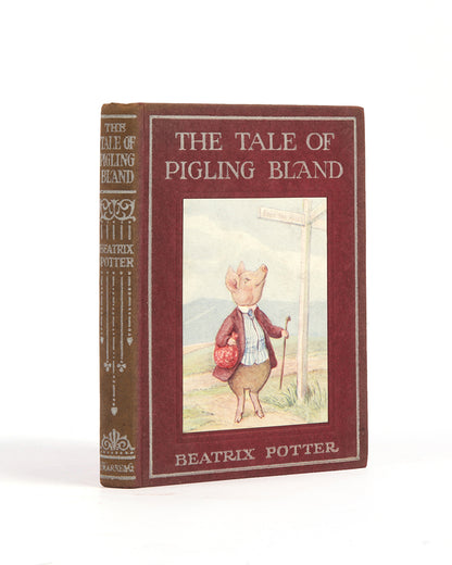 The Tale of Pigling Bland, by Beatrix Potter, first edition, with 15 colour illustrations, near fine condition, one of her most endearing tales, 1913