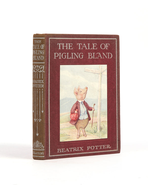 The Tale of Pigling Bland, by Beatrix Potter, first edition, with 15 colour illustrations, near fine condition, one of her most endearing tales, 1913