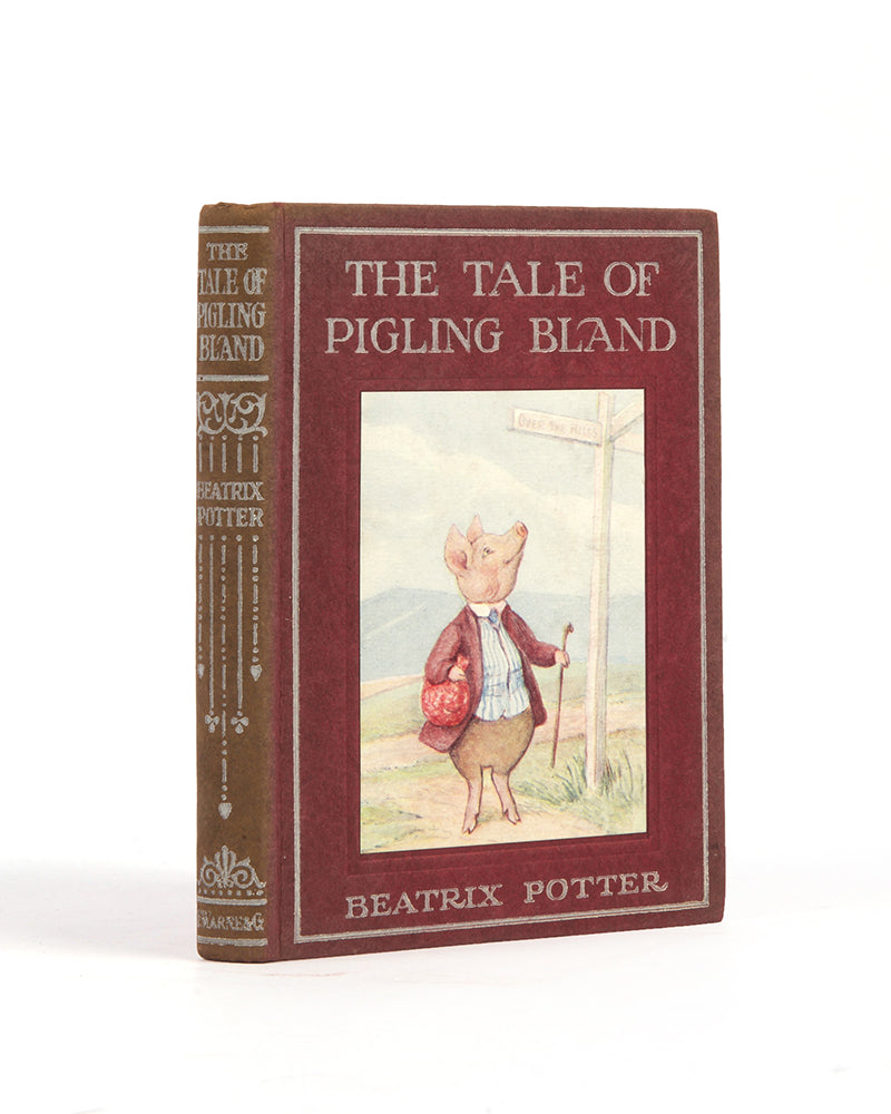 The Tale of Pigling Bland, by Beatrix Potter, first edition, with 15 colour illustrations, near fine condition, one of her most endearing tales, 1913