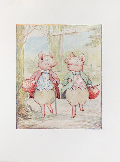 The Tale of Pigling Bland, by Beatrix Potter, first edition, with 15 colour illustrations, near fine condition, one of her most endearing tales, 1913