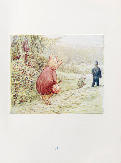 The Tale of Pigling Bland, by Beatrix Potter, first edition, with 15 colour illustrations, near fine condition, one of her most endearing tales, 1913