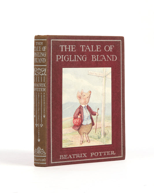 The Tale of Pigling Bland, by Beatrix Potter, first edition, with 15 colour illustrations, near fine condition, one of her most endearing tales, 1913