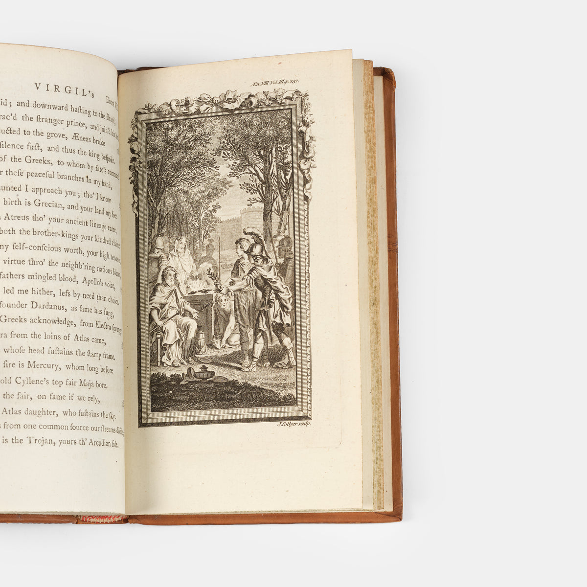 John Dryden's translation of The Works of Virgil, including The Aeneid.