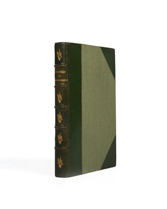 A finely-printed edition of the collected maxims of the French courtier and man of letters François, Duke de la Rochefoucauld 