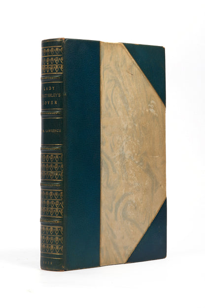 Early pirated Florence edition of Lady Chatterley's Lover by D H Lawrence.