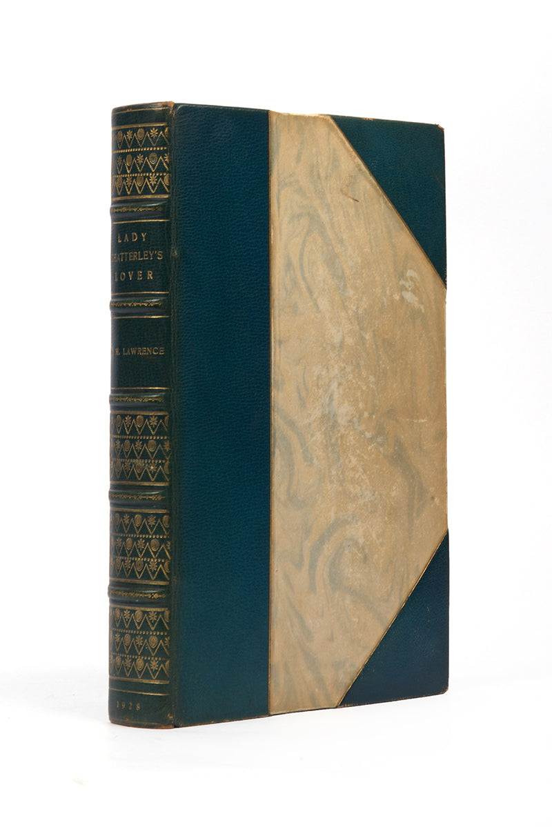 Early pirated Florence edition of Lady Chatterley's Lover by D H Lawrence.