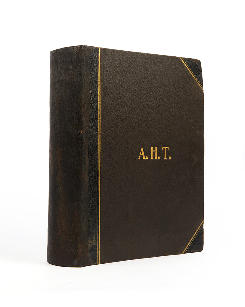 A vivid album of the colonial life of Astley Herbert Terry in Ceylon (Sri Lanka) at the turn of the century, with copious amounts of drawings, ephemera, letters, and photographs accompanying an exhaustive narrative of official life.