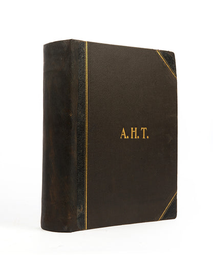 A vivid album of the colonial life of Astley Herbert Terry in Ceylon (Sri Lanka) at the turn of the century, with copious amounts of drawings, ephemera, letters, and photographs accompanying an exhaustive narrative of official life.