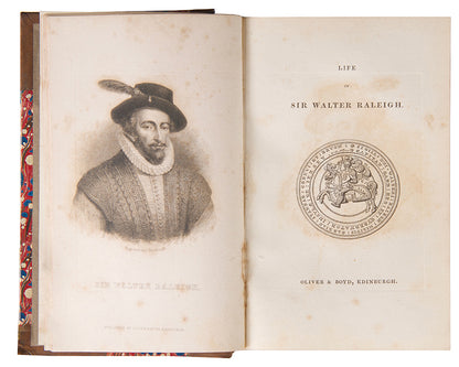 An early edition of Tytler's life of the English adventurer and statesman Sir Walter Raleigh