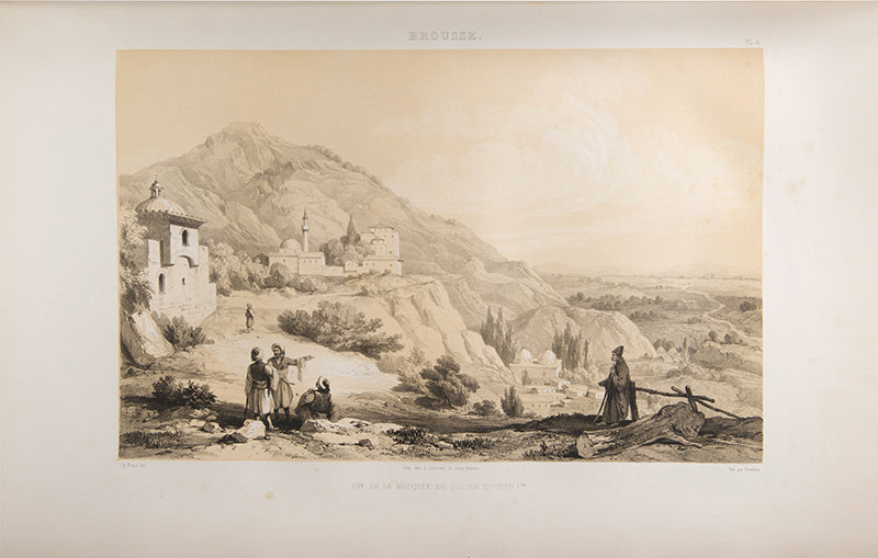 First edition of Description de l'Asie Mineure  by Texier, probably the greatest work of exploration made by a single traveller, with 254 plates.