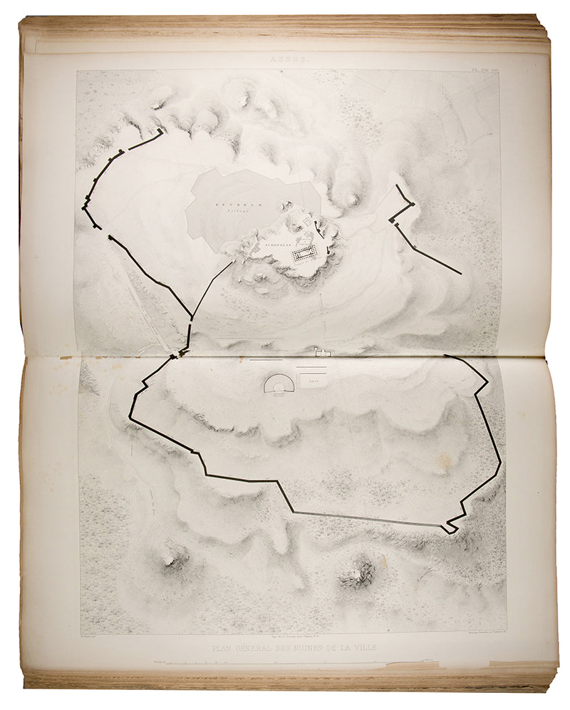 First edition of Description de l'Asie Mineure  by Texier, probably the greatest work of exploration made by a single traveller, with 254 plates.