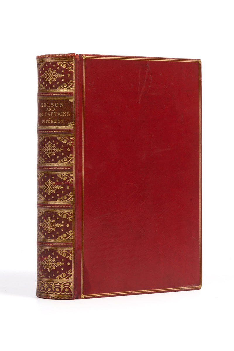 A handsime copy of Fitchett's classic account of Admiral Horatio Lord Nelson and his Captains, illustrated with photographic plates