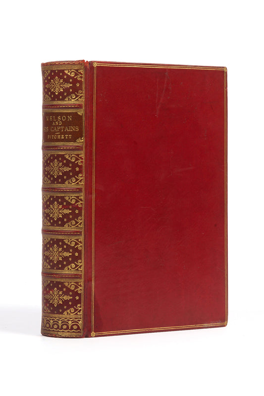 A handsime copy of Fitchett's classic account of Admiral Horatio Lord Nelson and his Captains, illustrated with photographic plates