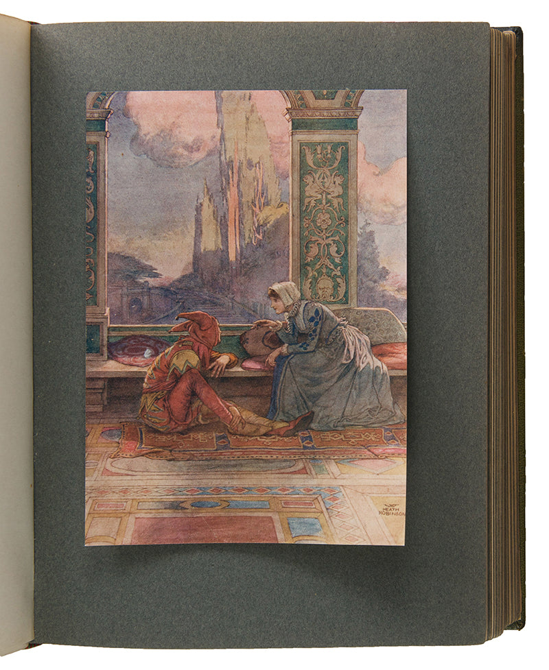 A very handsome edition of Twelfth Night, by Shakespeare, illustrated by William Heath Robinson, with forty tipped in colour plates